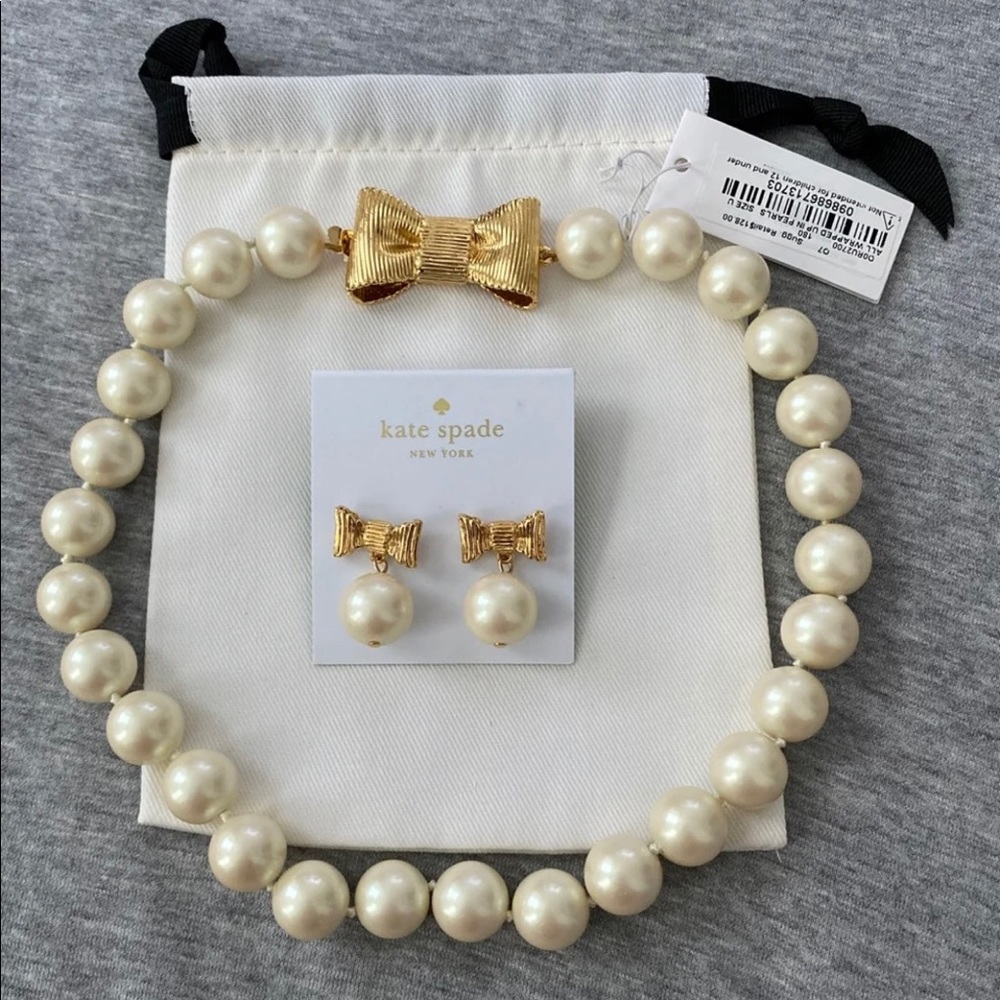Kate Spade All Wrapped Up In Pearls Set